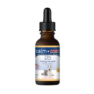 Happy Hounds - Happy Hounds | Calm + Coat Salmon Oil Drops | CBD Pet Tincture | 250mg