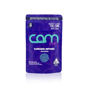 CAM - CAM - Edible - Grape - 1:1 - THC:CBN - Gummies - 100MG