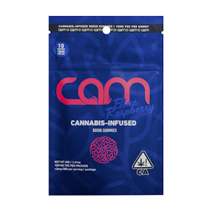 CAM - CAM - 100mg Rosin Gummies (Blue Raspberry-Indica)