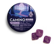 Camino Sours Blackberry Dream 10:10:10 Sleep 100mg Gummies