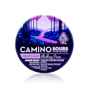 CAMINO - Edible - Blackberry Dream - 1:1:1 THC:CBD:CBN - Sour Gummies - 100MG