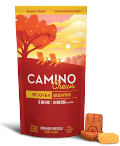 Camino Chews | Edible - Golden Peach CBG 10:10 | 100mg 