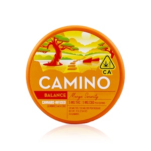 CAMINO - CAMINO - Edible - Mango Serenity - 1:1 - Gummies - 100MG