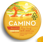 [Camino] THC:CBD Gummies - 200mg - 1:1 'Balance' Mango Serenity (H)