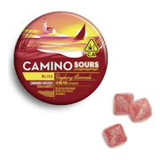 Camino Sours | Raspberry Lemonade | Bliss | Gummies | 10pk | 100mg