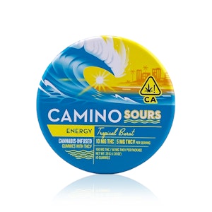 CAMINO - CAMINO - Edible - Tropical Burst Sours - THCv 2:1 - 100MG