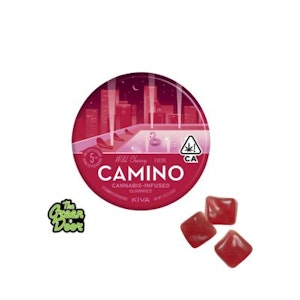 Kiva - KIVA CAMINO - Exhilarate Wild Cherry - Gummies - 100mg