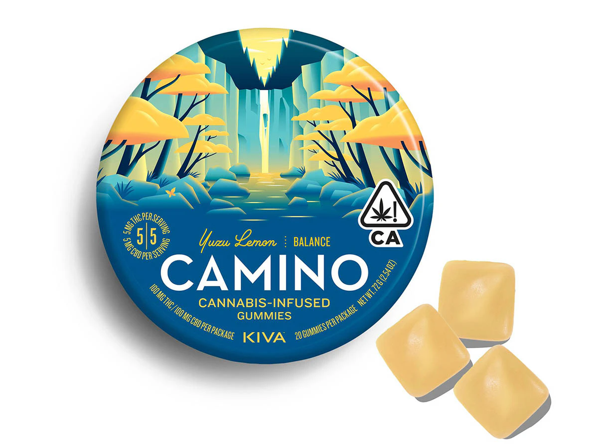 Camino - Camino - 'Balance' Yuzu Lemon - 100mg THC/100mg CBD Gummies - 20pk Main Image