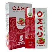 Camo Natural Leaf Wrap - Strawberry