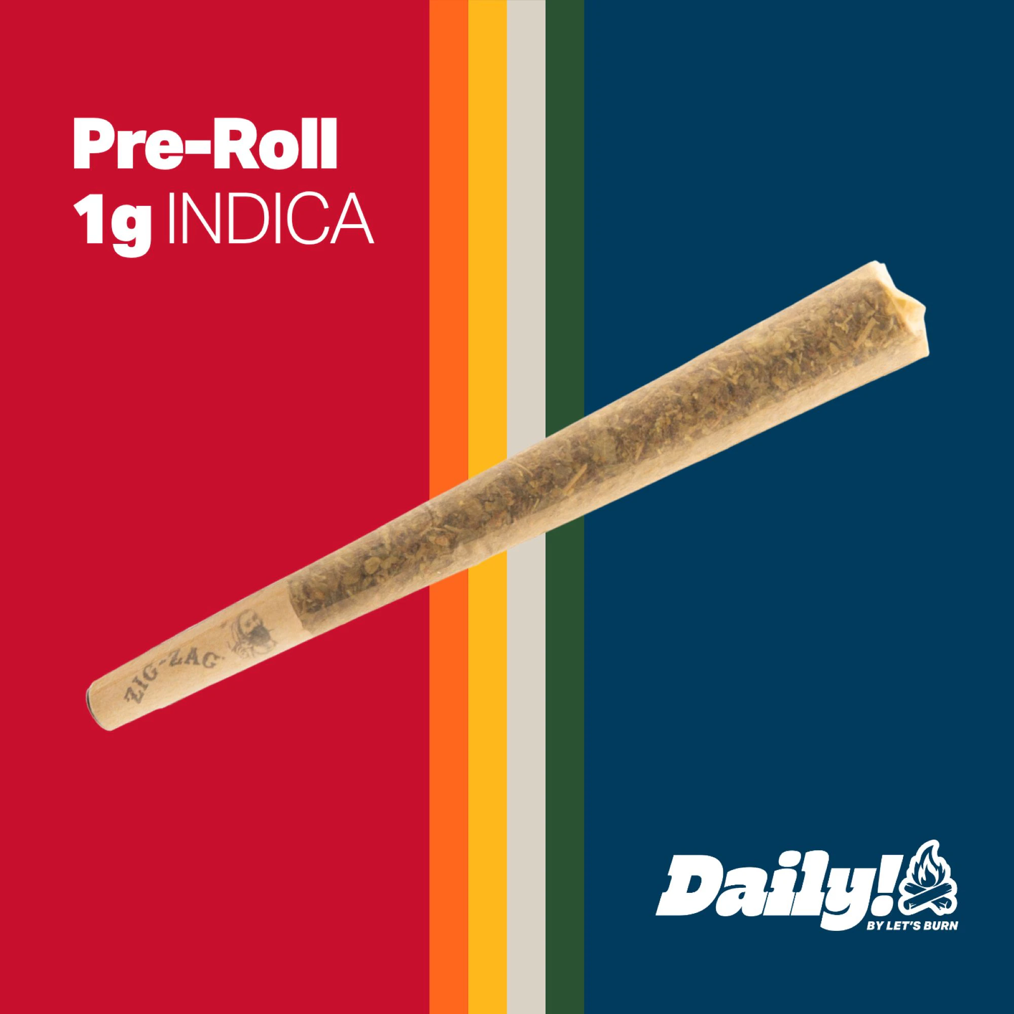 LET'S BURN - Daily! Campfire 1g Pre-roll 0094 Main Image