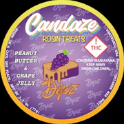 Candaze - Rosin Gummies - Peanut Butter And Grape Jelly - 1000mg
