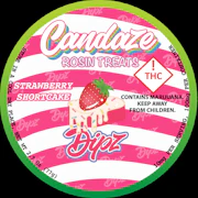 Candaze - Rosin Gummies - Strawberry Shortcake - 1000mg