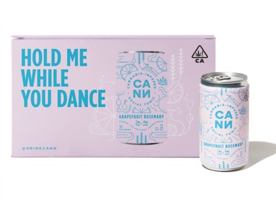 CANN - [CANN] CBD Drink 6 Pack - 2:1 - Grapefruit Rosemary (H)