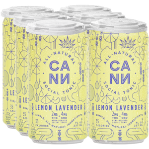 CANN - CANN | Lemon Lavender | THC + CBD | 6pk
