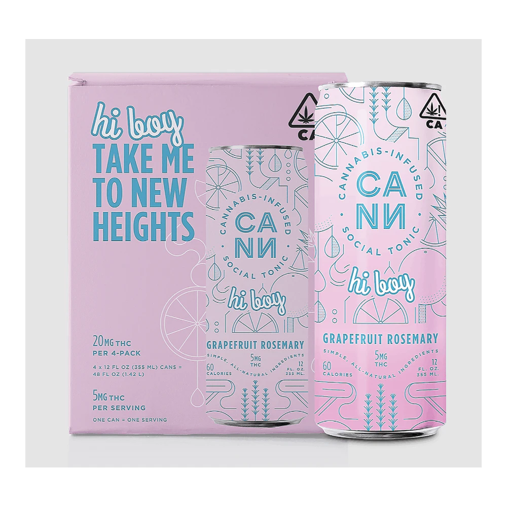 Cann - CANN | Hi-Boys | Grapefruit Rosemary | 4pk Main Image