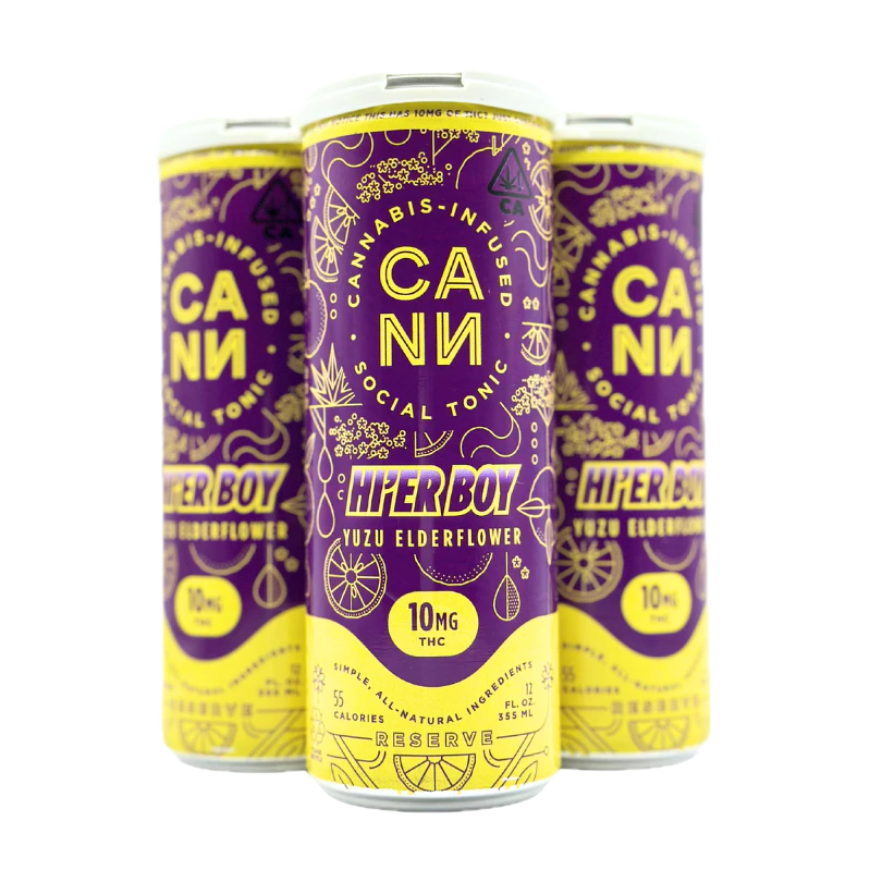 Cann - CANN | Hi'er Boy | Yuzu Elderflower | 4pk Main Image