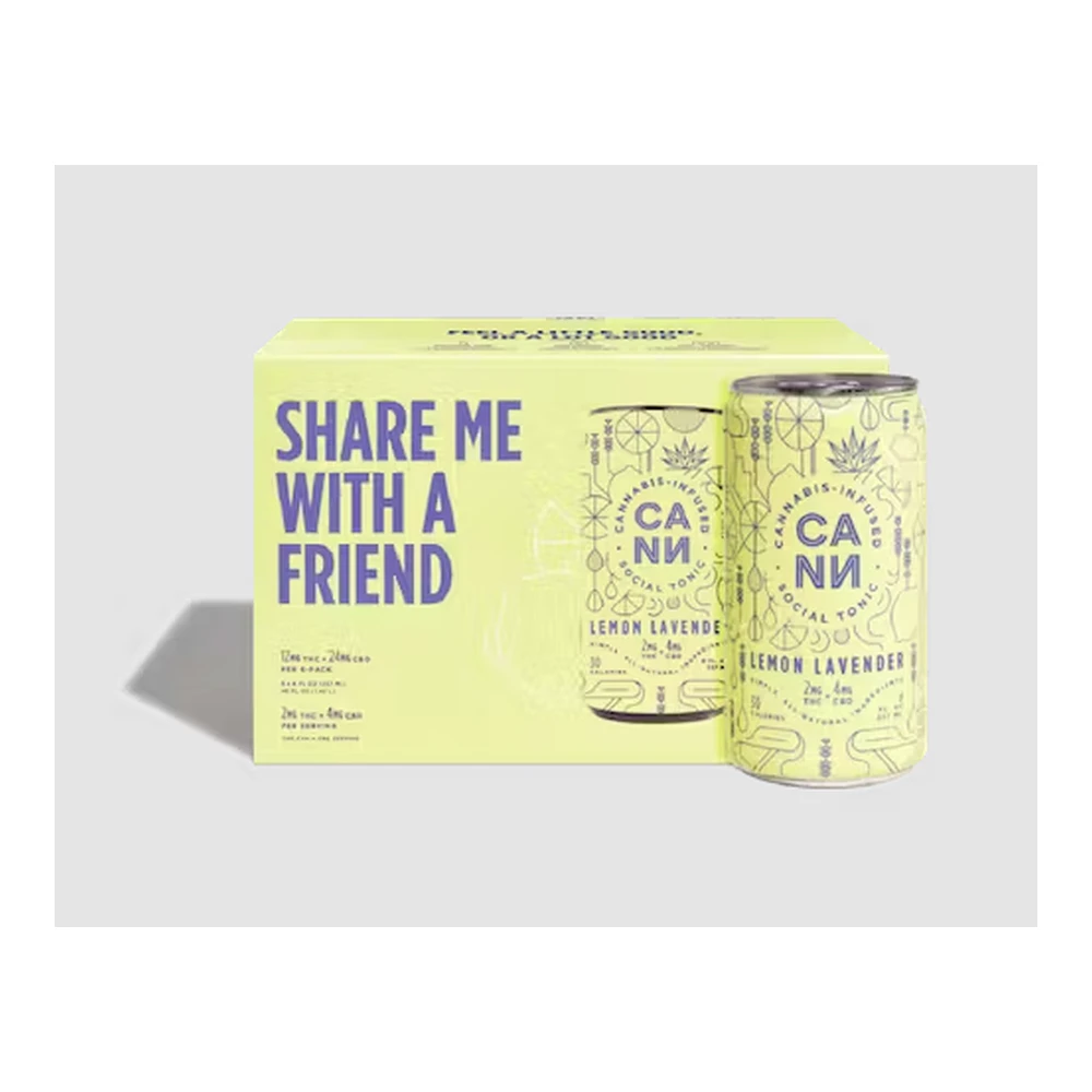 Cann - CANN | Lemon Lavender | Social Tonic | 6pk Main Image