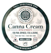 1:1 Canna Cream - 500mg - TWM