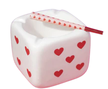 Canna Style | Heart Dice Ashtray