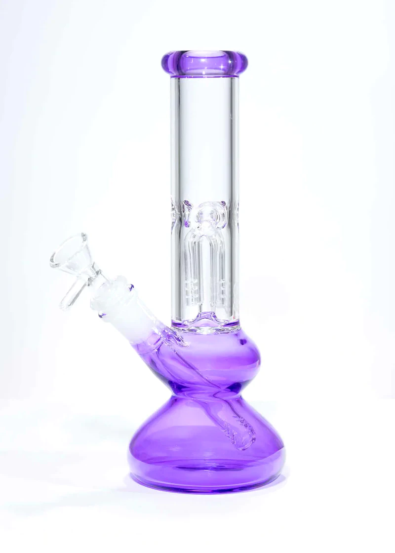 CANNA STYLE - Canna Style | Double Bubble Bong 10in | Purple Main Image