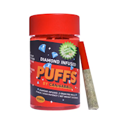 Cannabals - Apple Burst PUFFS - 7pk Diamond Infused preroll