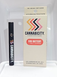 Cannabicity - 510 Vape Battery | Custom Cannabicity