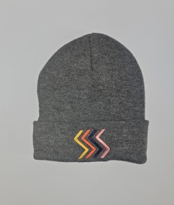 Cannabicity - Grey ZigZag Beanie | Cannabicity Apparel