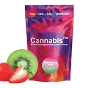 Cannabis PM - Strawberry Kiwi Gummies (Indica) - 50mg