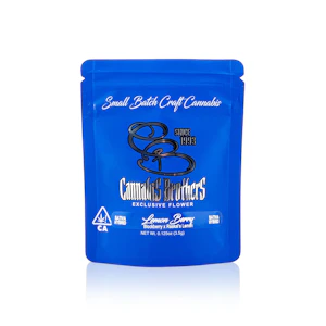 THE CANNABIS BROTHERS - CANNABIS BROTHERS - Flower - Lemon Berry - 3.5G