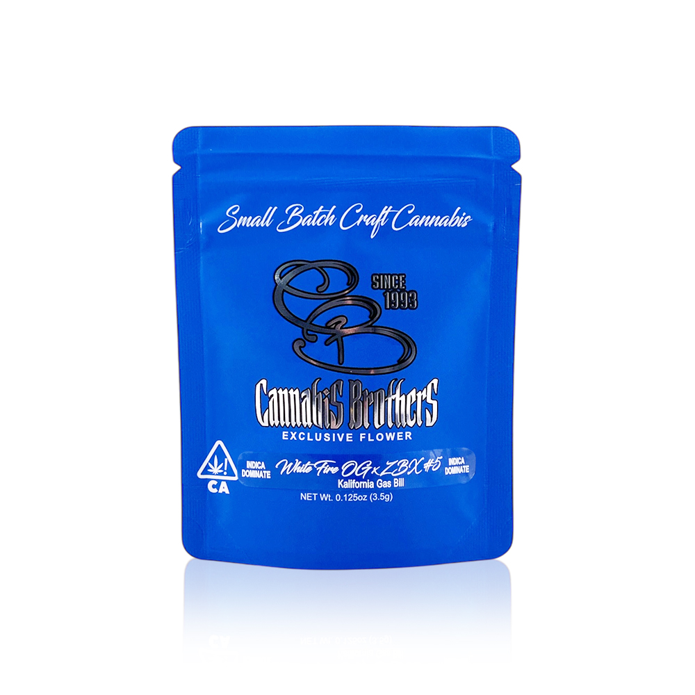 CANNABIS BROTHERS - Flower - White Fire OG #5 x ZBX #5 - 3.5G
