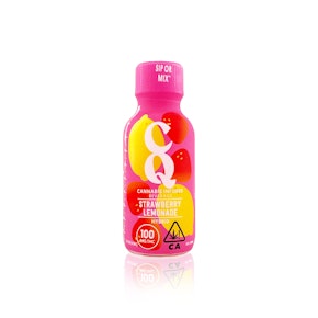 CANNABIS QUENCHER - Drink - Hybrid Strawberry Lemonade - 2oz Shot - 100MG
