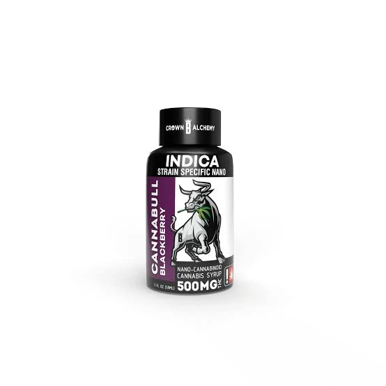 CANNABULL - Cannabull 500mg Nano-Cannabinoid Blackberry Syrup Main Image