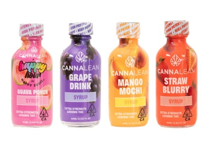 CANNALEAN - Grape Drink Shots - 1000mg Tincture - Cannalean