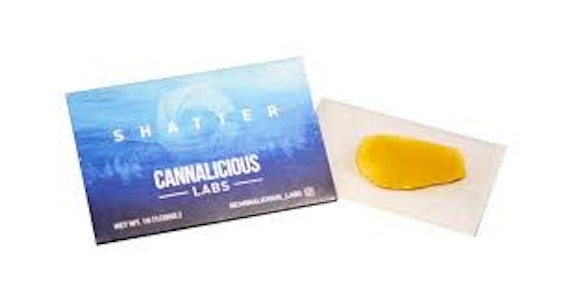 CANNALICIOUS LABS - Cannalicious - Supersonic Shatter Shatter 1g