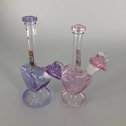 Canna Style | Heart Bong w/ Heart Bowl | Purple