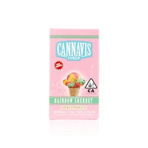CANNAVIS - Tincture - Rainbow Sherbet - 2-Pack - Syrup - 1000MG