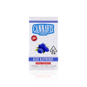 CANNAVIS - CANNAVIS - Tincture - Blue Raspberry - 2-Pack - Syrup - 1000MG