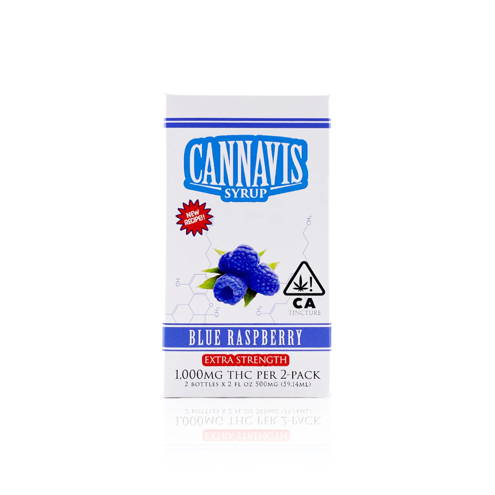 Cannavis - CANNAVIS - Tincture - Blue Raspberry - 2-Pack - Syrup - 1000MG Main Image
