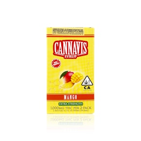 CANNAVIS - Tincture - Mango - 2-Pack - Syrup - 1000MG
