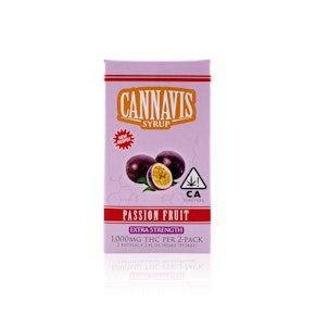 CANNAVIS - Tincture - Passion Fruit - 2 Pack - 1000MG