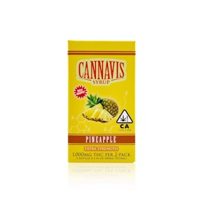 CANNAVIS - Tincture - Pineapple - 2 Pack - Syrup - 1000MG