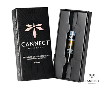 Cannect Wellness - Garlic Crasher Live Resin Cartridge -- 0.5g
