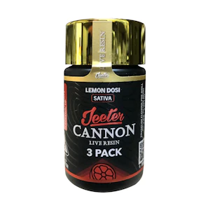 JEETER - Jeeter Live Resin Infused Cannons Lemon Dosi 1.5g