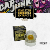 Five Star Extracts Cured Badder Cap Junky 1g