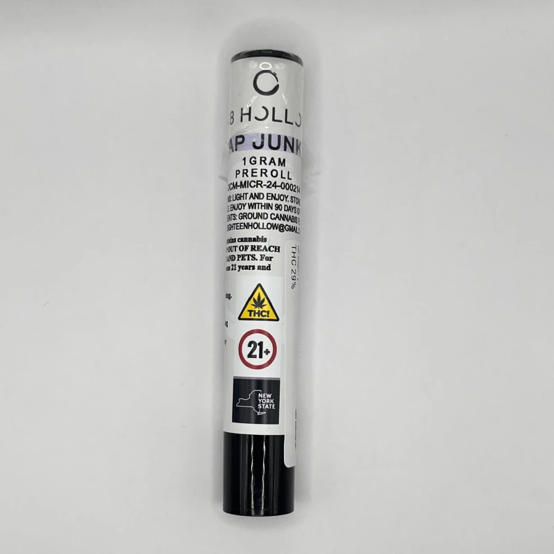 518 Hollow - 518 Hollow - Cap Junky - 29% THC - 1g - Preroll Main Image