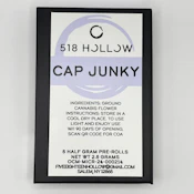 518 Hollow - Cap Junky - 32% THC - 0.5g x 5pk - Preroll