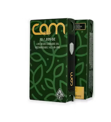 CAM - Devil Driver -Sativa- 86.64% THC | 1g Live Resin All-in-One (Vape) | CAM   -rr7 back