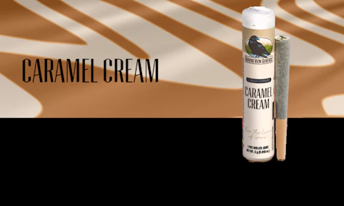 RAVENS VIEW GENETICS - Raven's View Genetics - Caramel Cream - 0.5G - Indica Hybrid - Pre-Roll