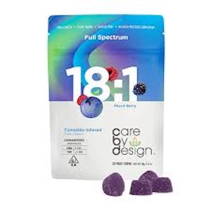 CARE BY DESIGN - CARE BY DESIGN | MIXED BERRY 1:18 THC/CBD - 20PK | EDIBLE