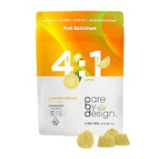 CARE BY DESIGN | LEMON 1:4 THC/CBD - 20PK | EDIBLE